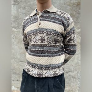 Vintage Polo Sweater Tip Top Tailors